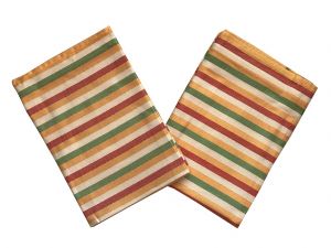 Se vzorem proužků kvalitní kuchyňské látkové utěrky z bambusu Pruh žlutý - 3 ks, | rozměr 50x70 cm.