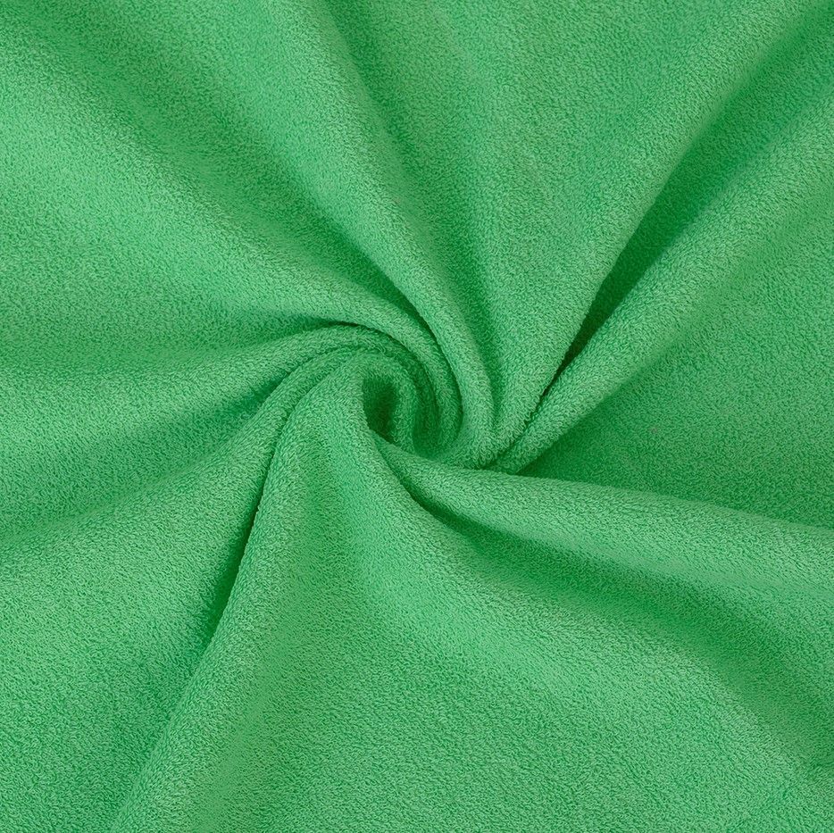 Kvalitex Froté prostěradlo zelené rozměr 120x200 cm.