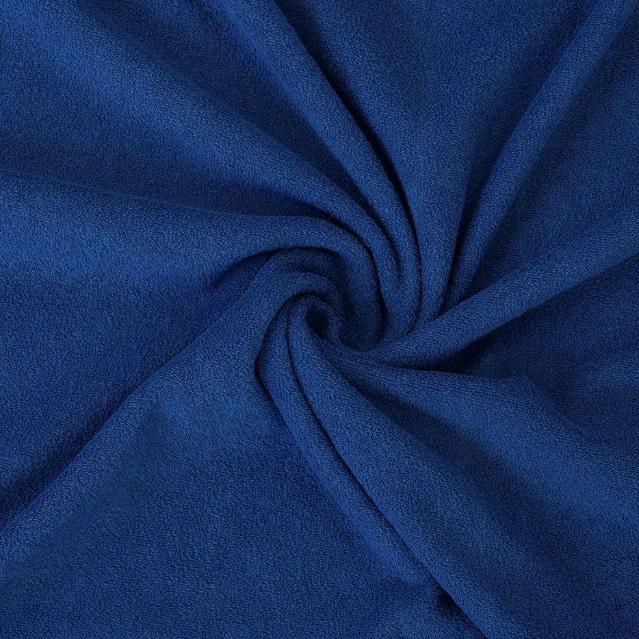 Kvalitex Froté prostěradlo tmavě modré rozměr 160x200 cm.