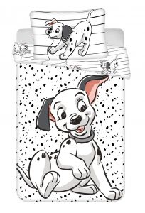 Disney povlečení do postýlky 101 Dalmatians "Lucky Stripe" baby | 100x135, 40x60 cm