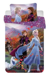 Bavlněné dětské povlečení Disney do postýlky Frozen 2 "Wind" baby, | 100x135, 40x60 cm