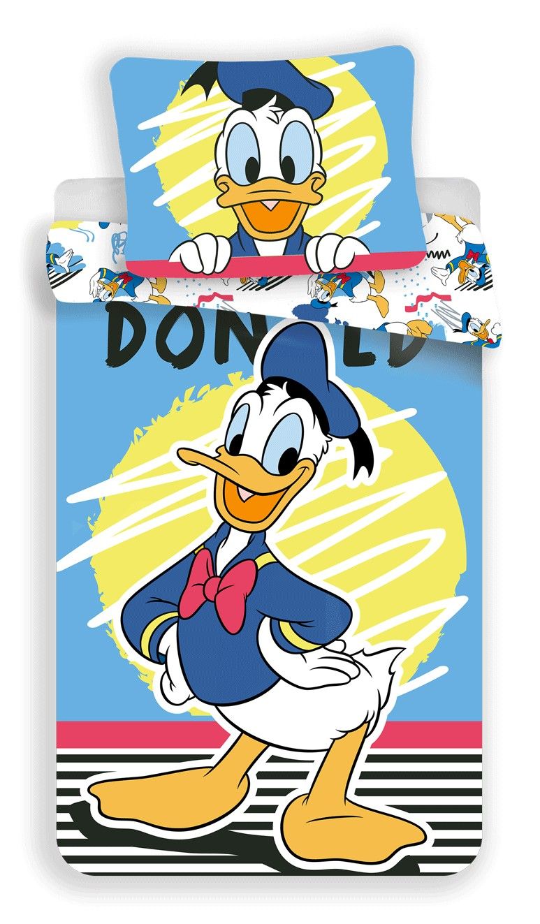 Bavlněné dětské povlečení s kačerem Donald Duck 03, Jerry Fabrics