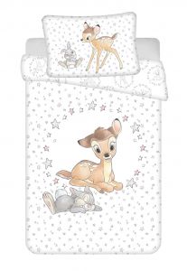 Disney povlečení do postýlky Bambi "Stars" baby | 100x135, 40x60 cm