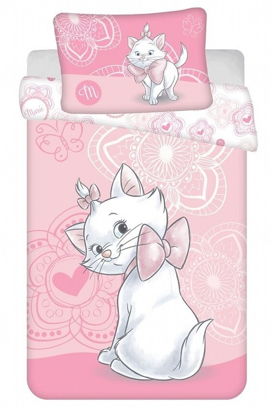 Jerry Fabrics Disney povlečení do postýlky Marie cat 02 baby 100x135, 40x60 cm