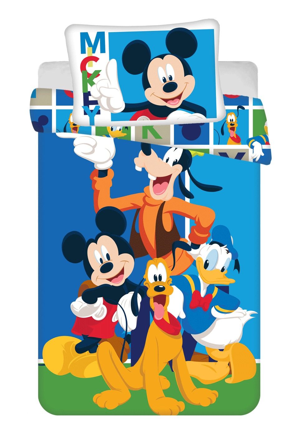 Disney povlečení do postýlky Mickey and Friends baby Jerry Fabrics
