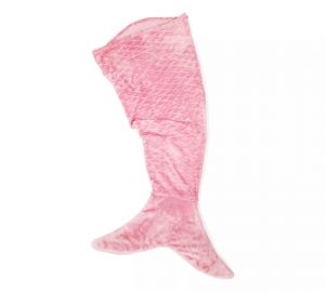 Deka Mořská panna růžová | 70x140 cm