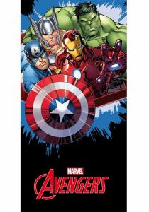 Dětská plážová osuška Avengers Super Heroes | rozměr 70x140 cm.