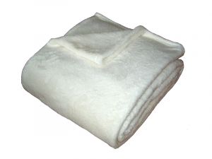 Super soft deka z mikrovlákna v bílé barvě, | 100x150 cm, 150x200 cm