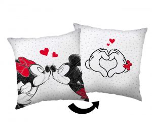 Polštářek Mickey and Minnie "Love 05" | 40x40 cm
