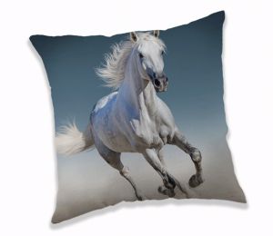 Polštářek White horse | 40x40 cm