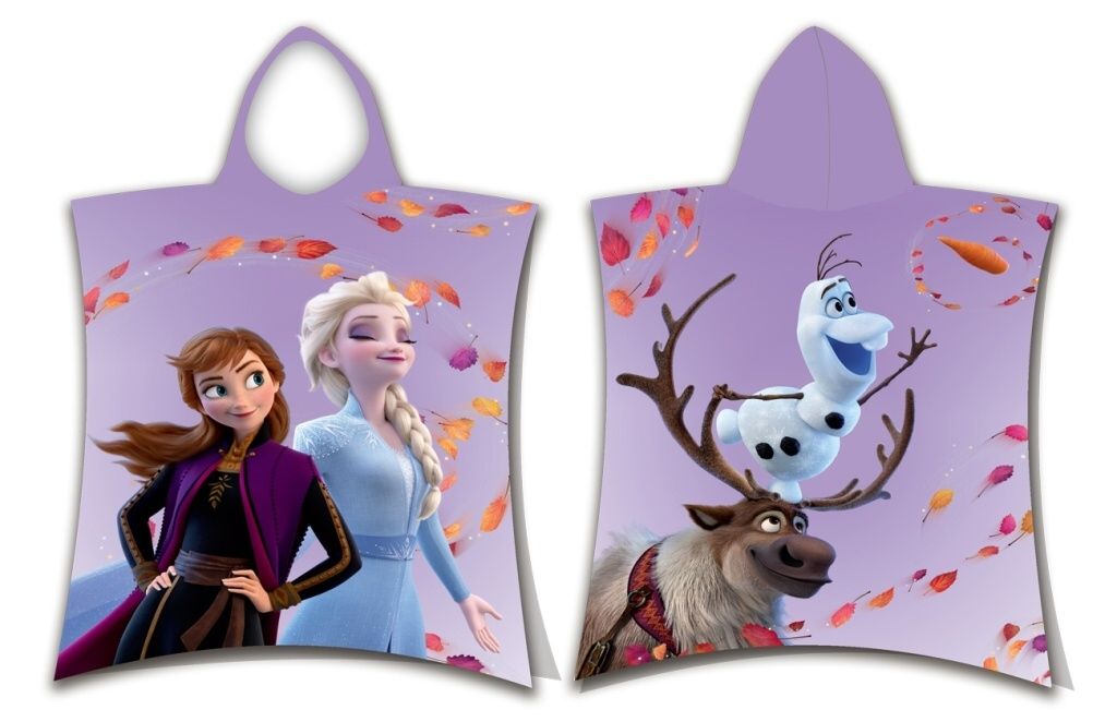 Pončo Frozen 2 Leaves Jerry Fabrics