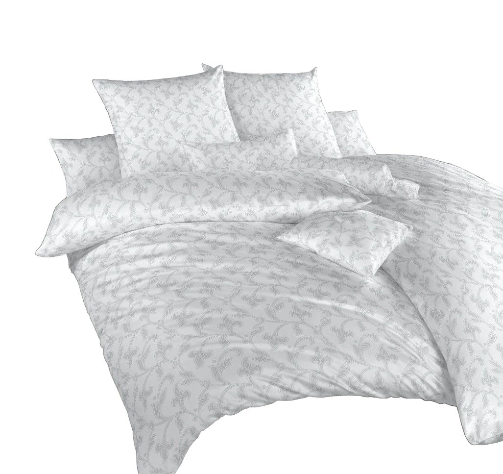 Dadka Povlak na polštář damašek Rokoko šedé 50x70 cm