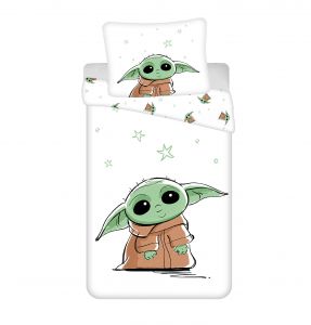 Povlečení bavlna Star Wars Baby Yoda | 140x200, 70x90 cm