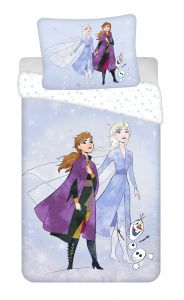 Bavlněné dětské povlečení s oblíbené pohádky  Frozen 2 "Adventure" | 140x200, 70x90 cm