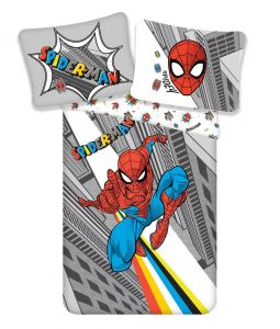 Bavlněné dětské povlečení Spider-man "Pop" | 140x200, 70x90 cm