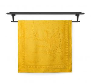 Plážová osuška GRANADA žlutá | 104x180 cm