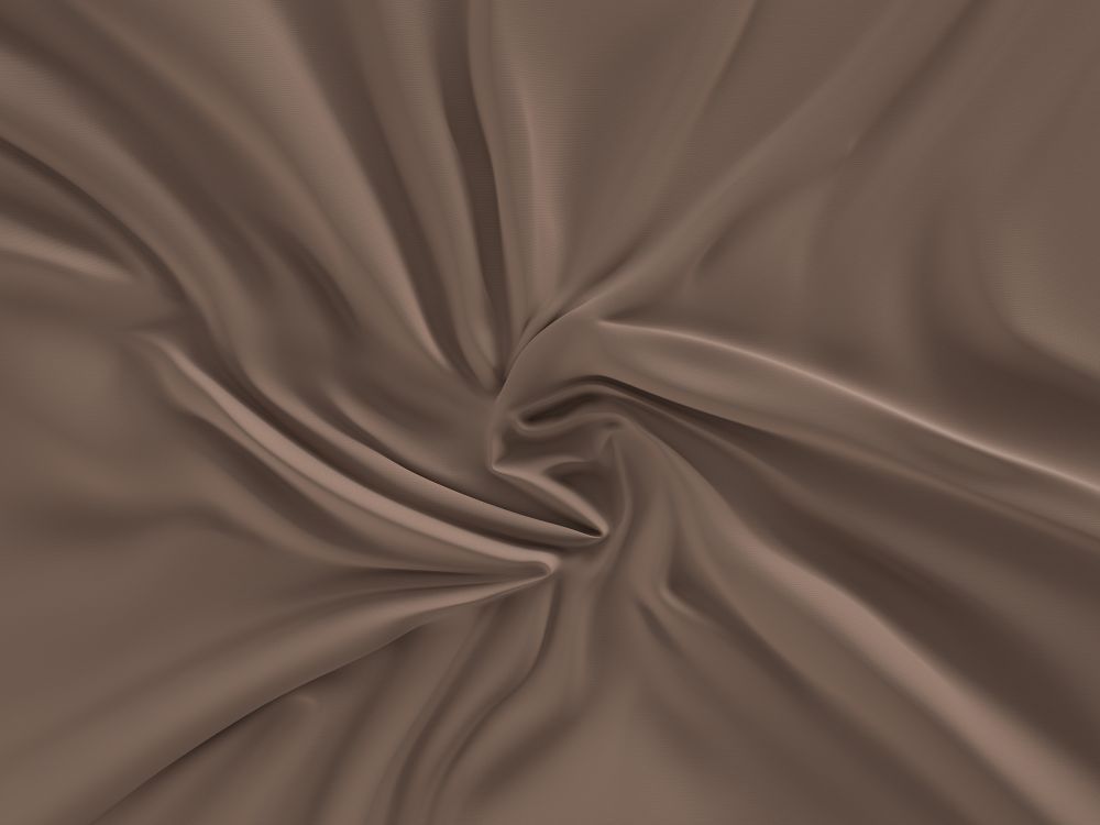 Kvalitex Saténové prostěradlo LUXURY COLLECTION tmavě hnědé / čokoládové rozměr 80x200 cm.